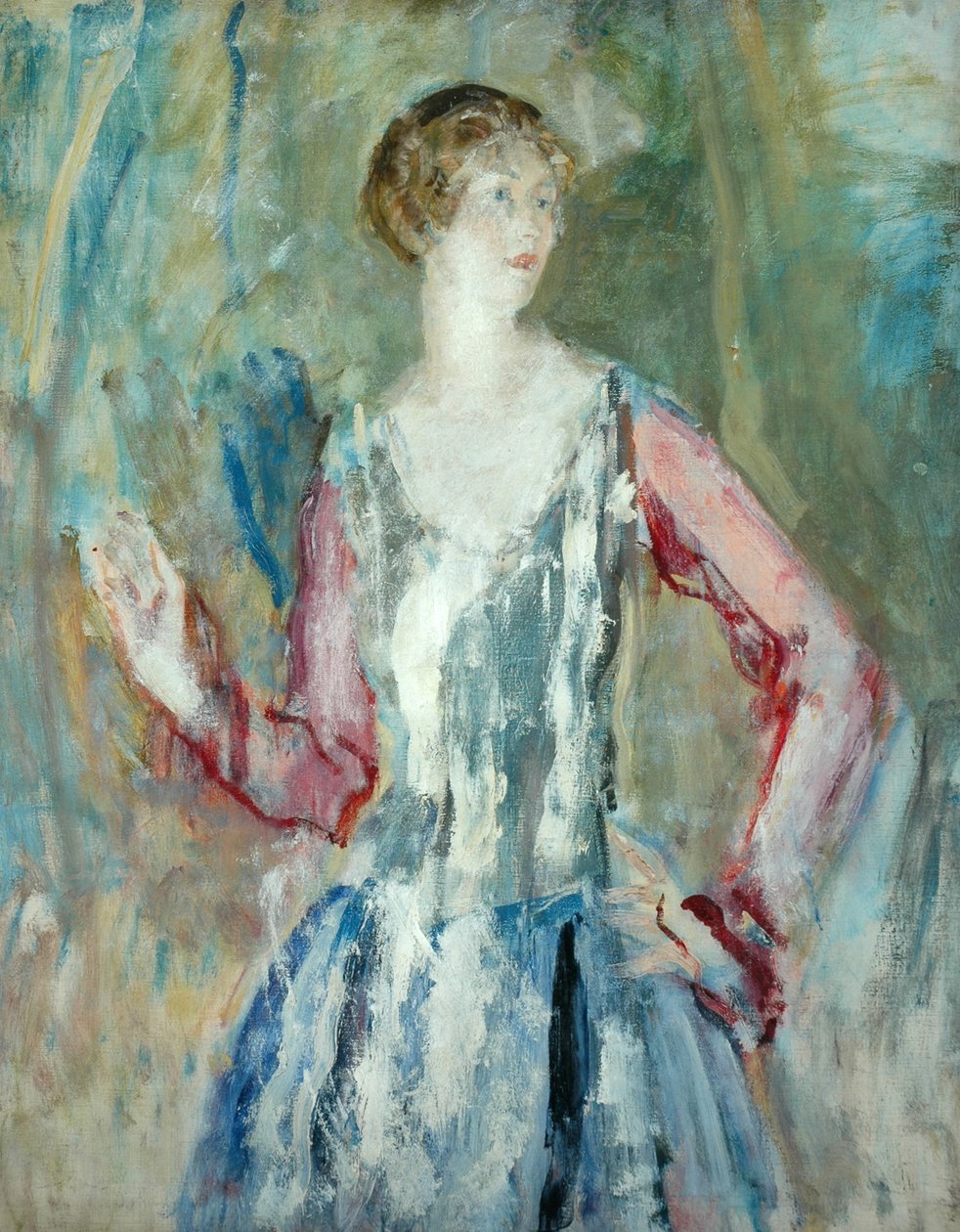 Frøken Nancy Cunard, 1920-tallet av Ambrose McEvoy