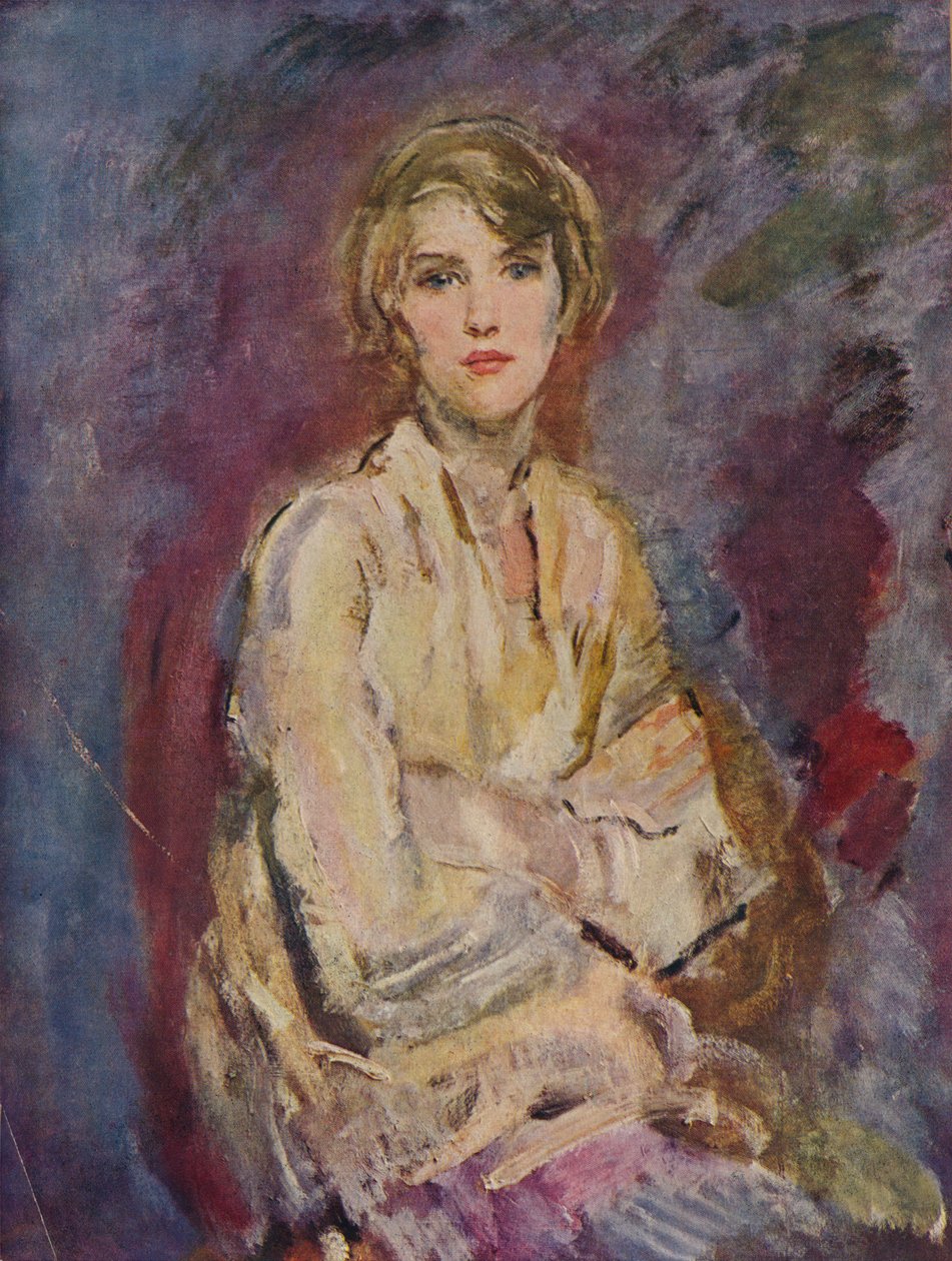 Anna, kunstnerens datter, 1905 1935 av Ambrose McEvoy