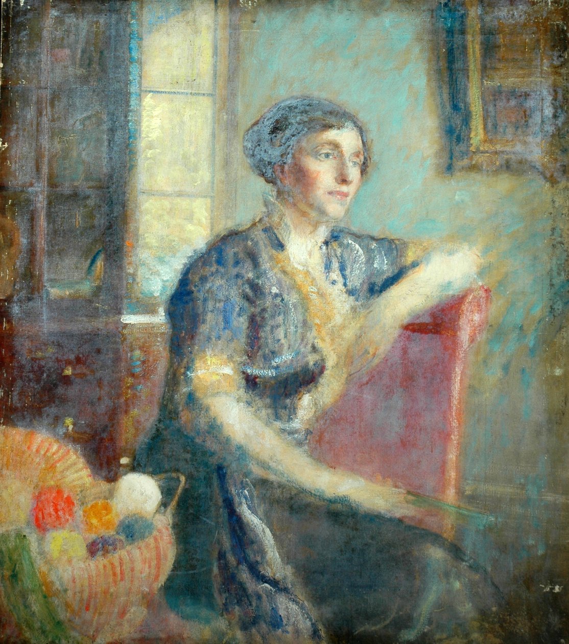 Fru Lousada, malte hjemme hos henne av Ambrose McEvoy