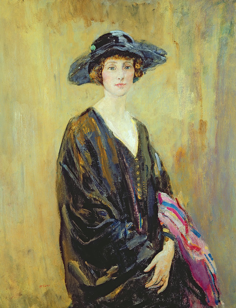 Portrett av Dorothy Una Ratcliffe (1891-1967) (olje på lerret) av Ambrose McEvoy
