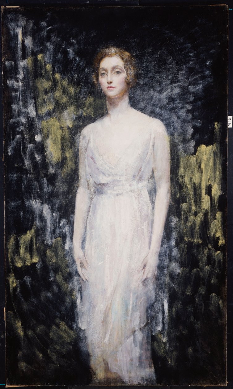 Portrett av en dame av Ambrose McEvoy