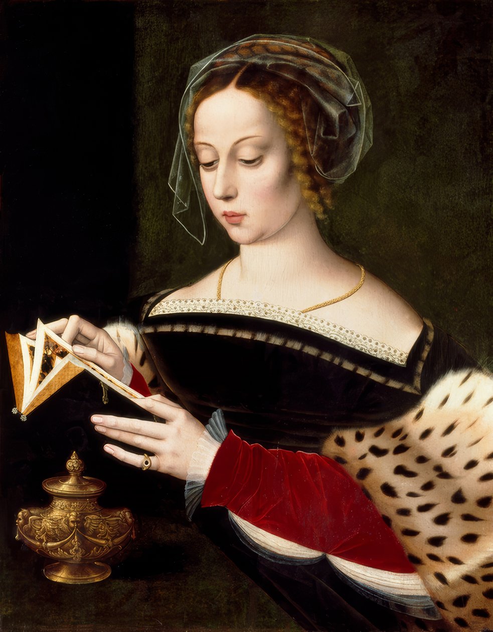 Lesningen Maria Magdalena av Ambrosius Benson
