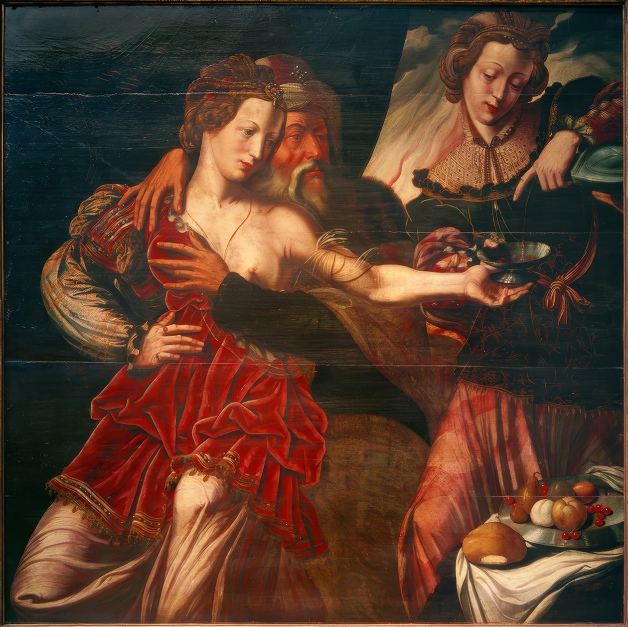 Loth og døtrene hans av Ambrosius Benson