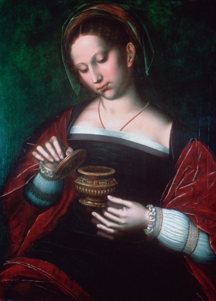 Maria Magdalena, ca 1500-1550 av Ambrosius Benson