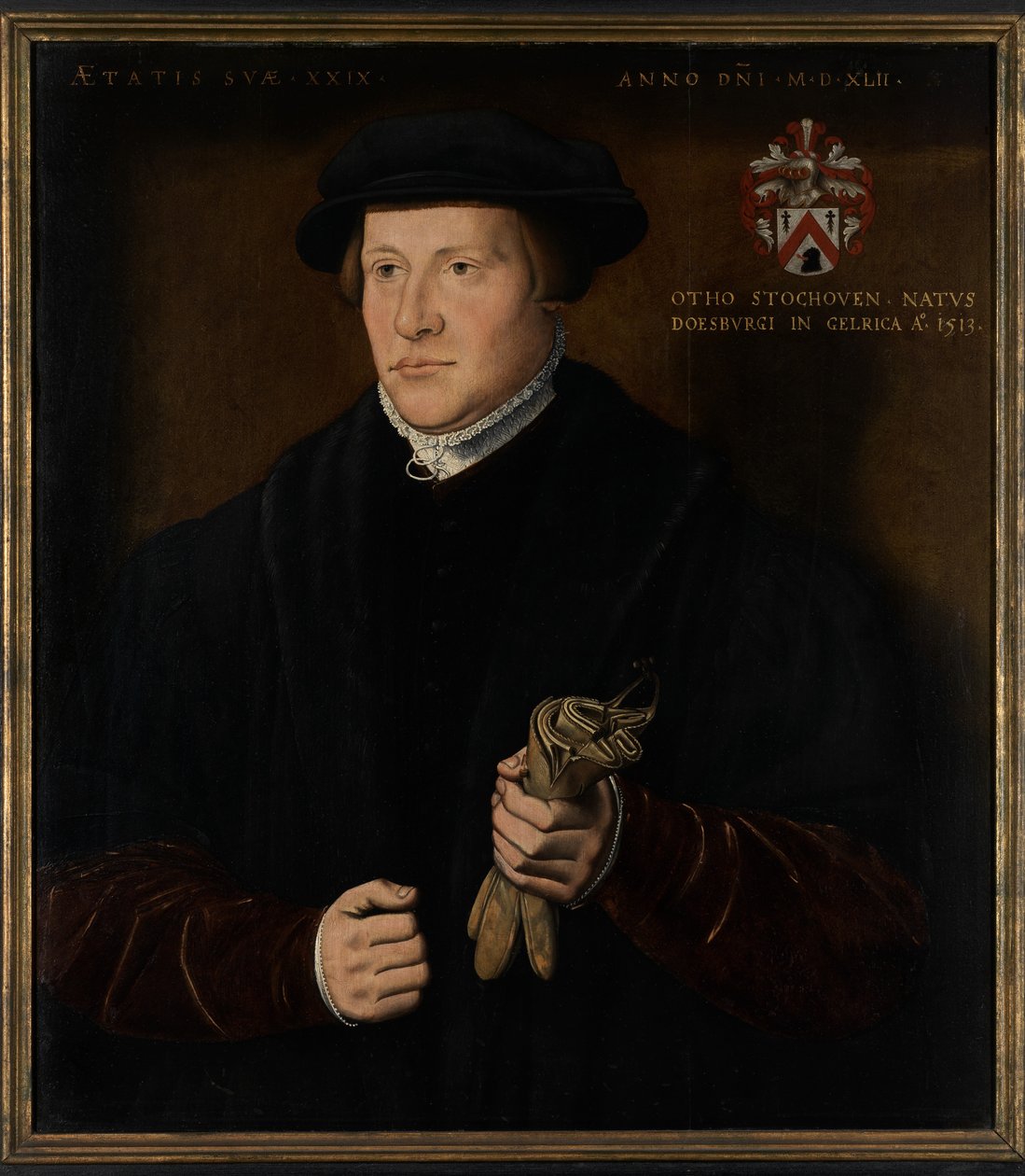 Portrett av Otho Stochoven (olje på panel) av Ambrosius Benson