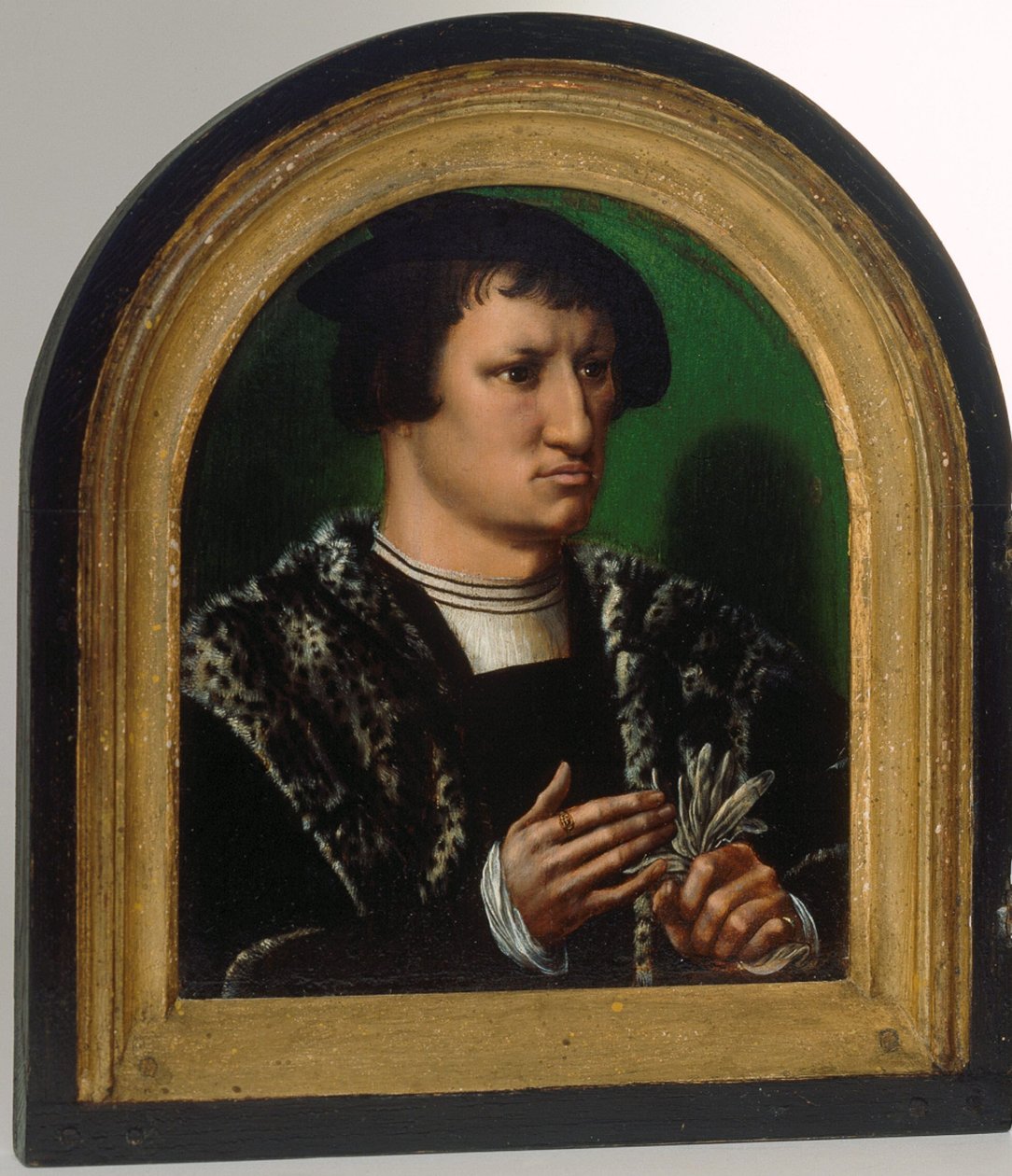 Portretter av Cornelius Duplicius de Scheppere og hans kone Elizabeth Donche av Ambrosius Benson
