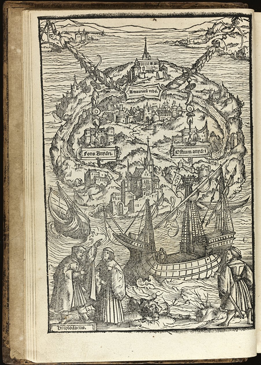 Utopia av Thomas More par Holbein, Ambrosius (1494-ca. 1520) av Ambrosius Holbein