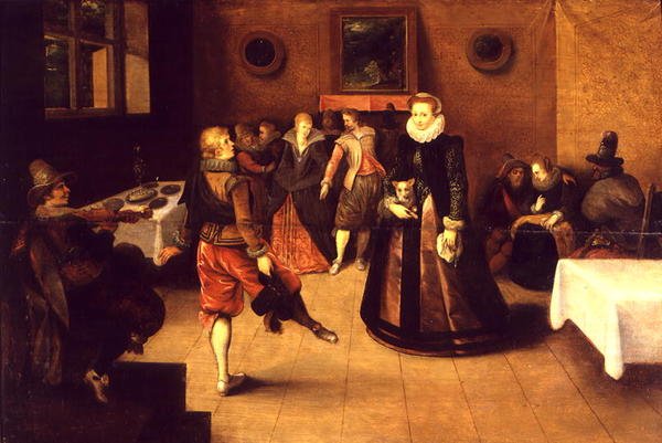 Dansetimen av Ambrosius II Francken or Franck