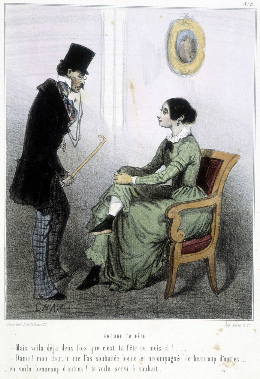 - i "" Madeleines"" av Cham, v.1870-1880 av Amédée de Noé
