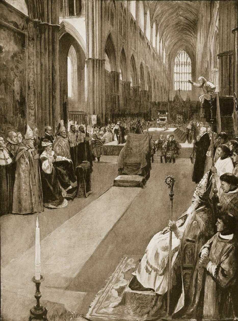 Prekenen forkynt av biskopen av Chichester ved kroningen av Maria I, 1. oktober 1553, fra 