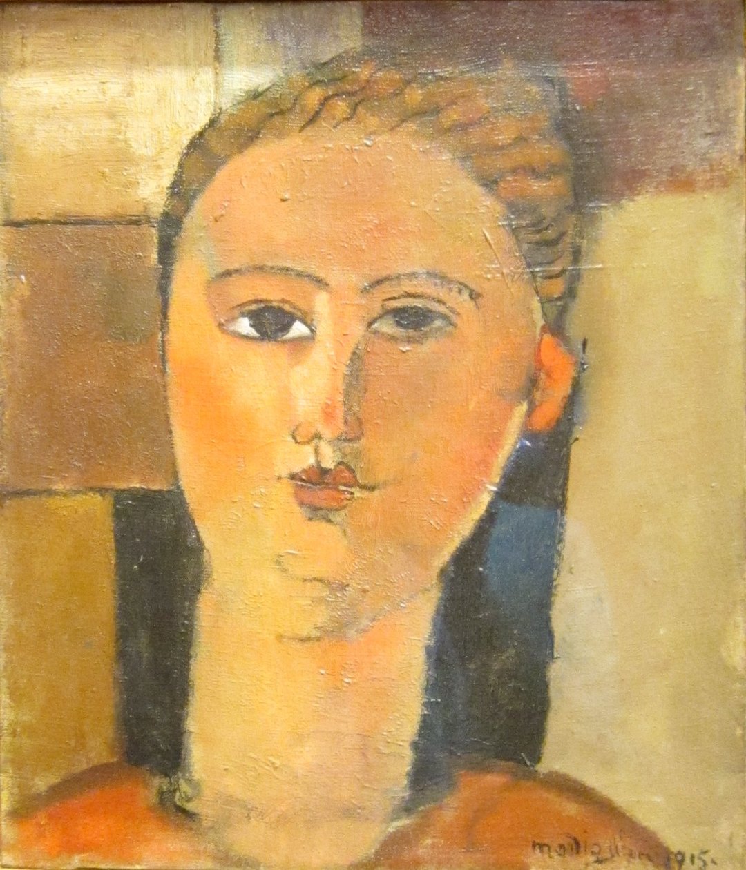 Rødhårete jente av Amedeo Modigliani