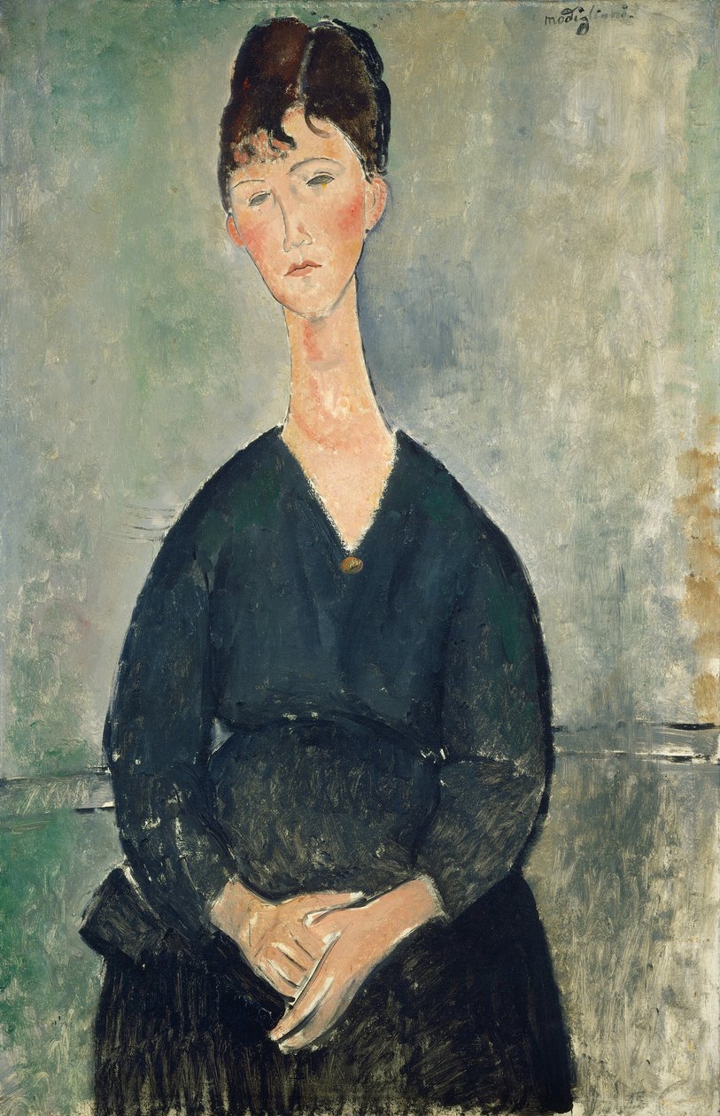Kafésanger av Amedeo Modigliani