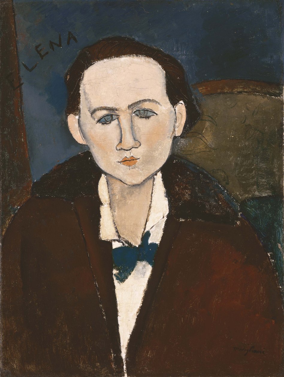 Elena Povolozky av Amedeo Modigliani