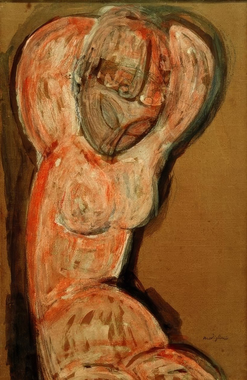 fremdriftsplan av Amedeo Modigliani