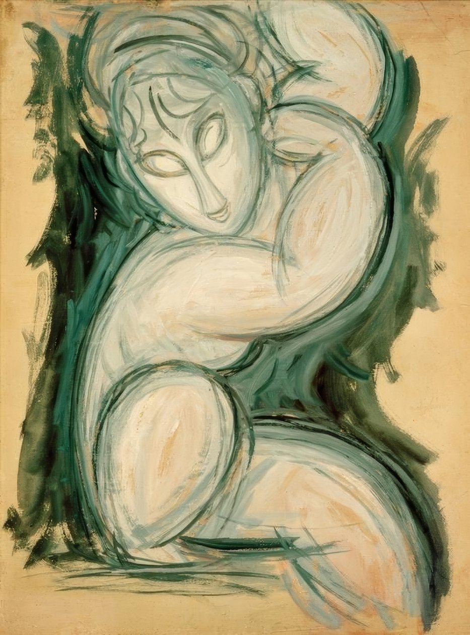 fremdriftsplan av Amedeo Modigliani