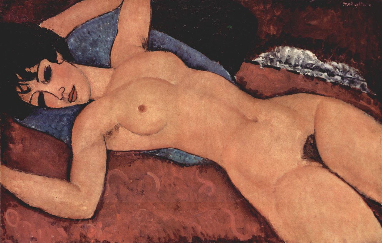 Løgn handling av Amedeo Modigliani