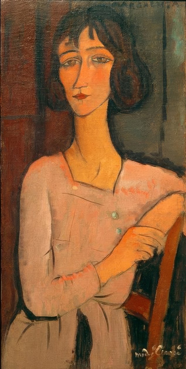 Marguerite, sitter av Amedeo Modigliani