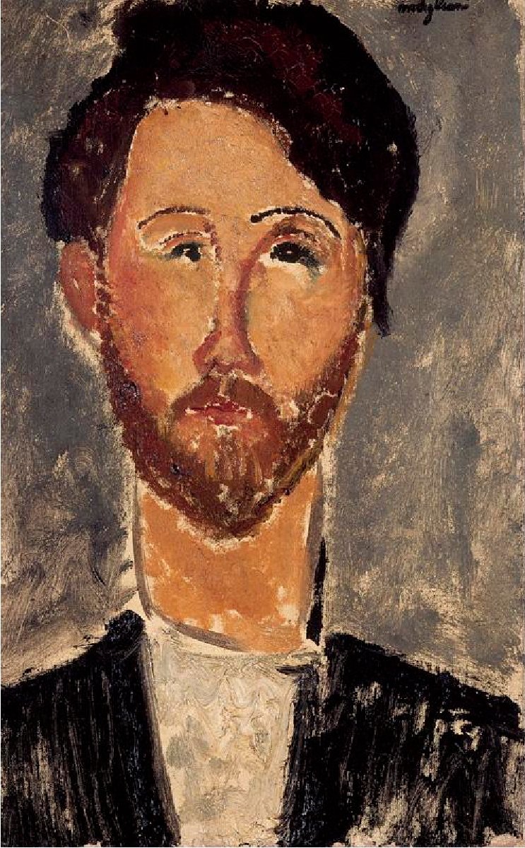 Portrett av Leopold Zborowski av Amedeo Modigliani