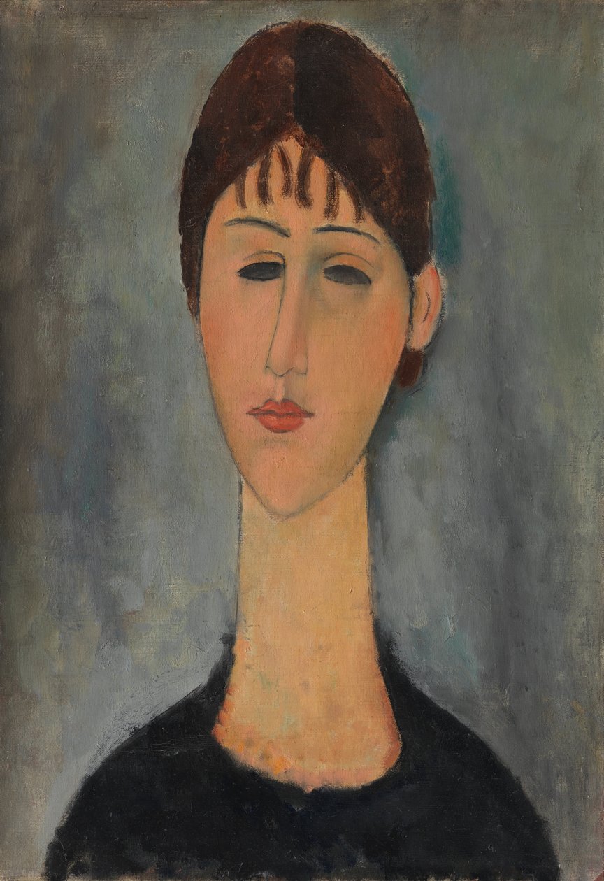 Portrett av Mme Zborowska av Amedeo Modigliani