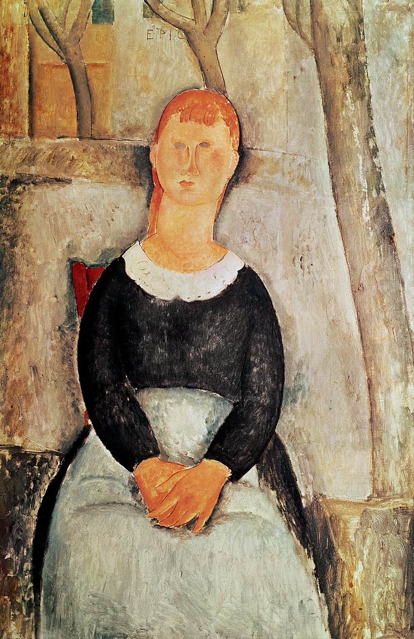 Den vakre kjøpmannen av Amedeo Modigliani