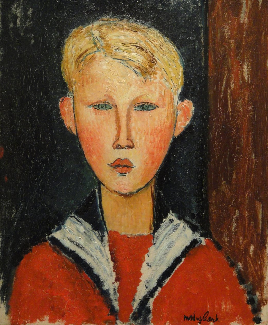 Den blåøyde gutten av Amedeo Modigliani