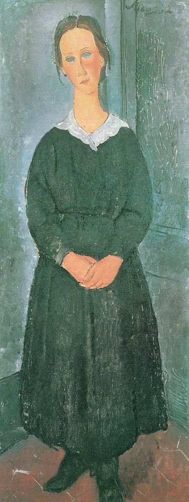 Tjenestepiken av Amedeo Modigliani