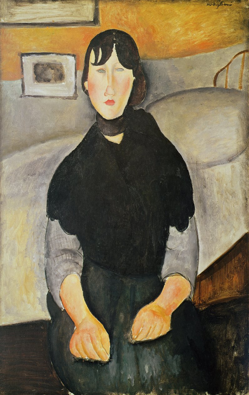 Folkets unge kvinne av Amedeo Modigliani