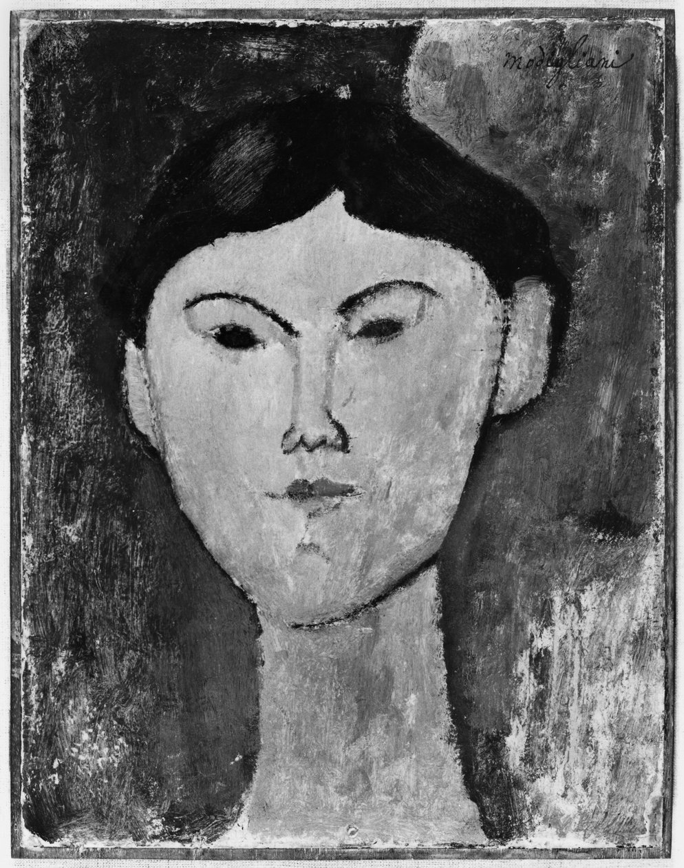 Beatrice Hastings (1879-1943) ca. 1914-15 av Amedeo Modigliani