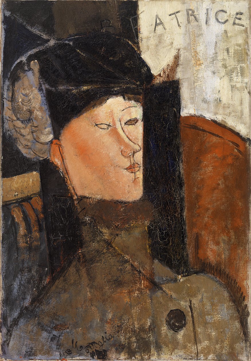 Beatrice Hastings av Amedeo Modigliani