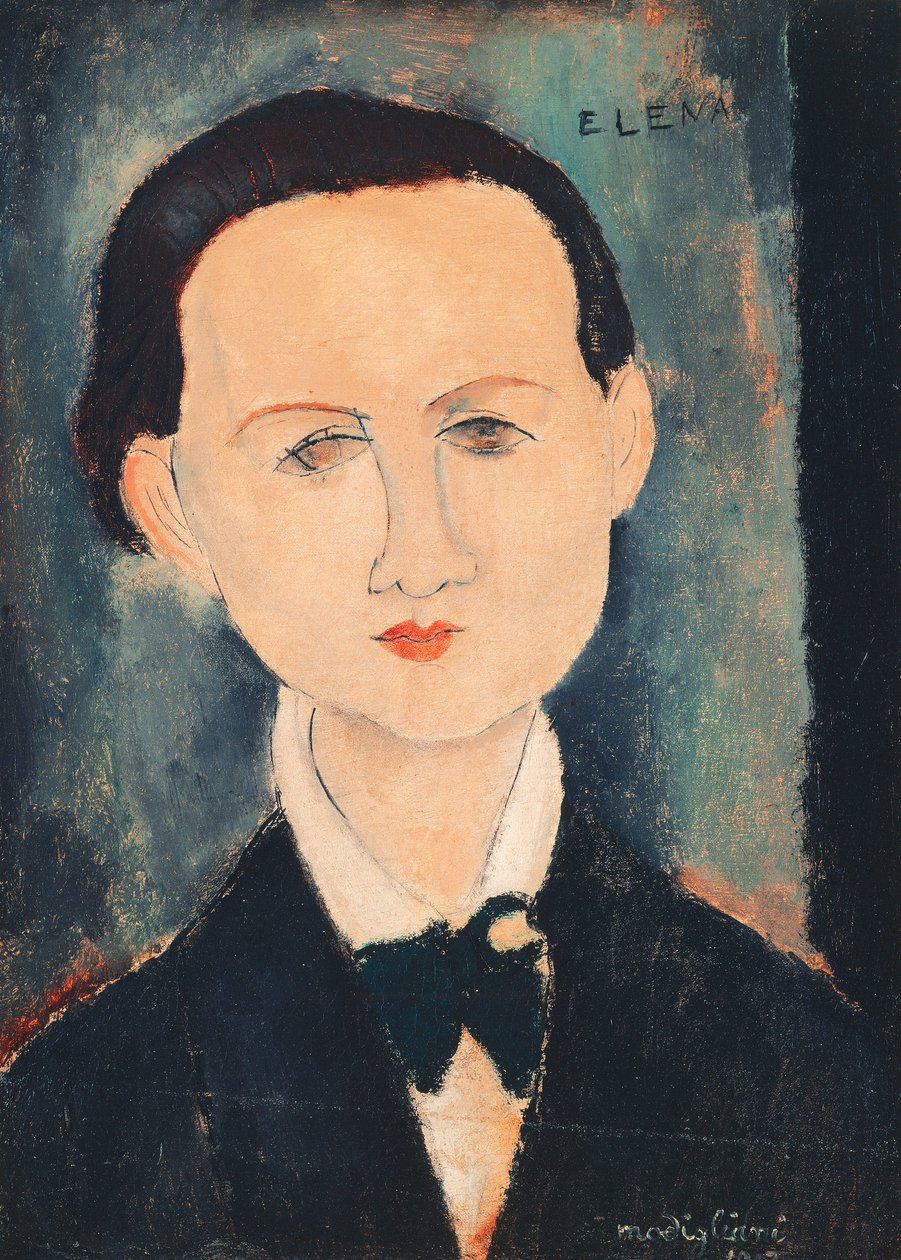Elena Povolozky, 1917 av Amedeo Modigliani