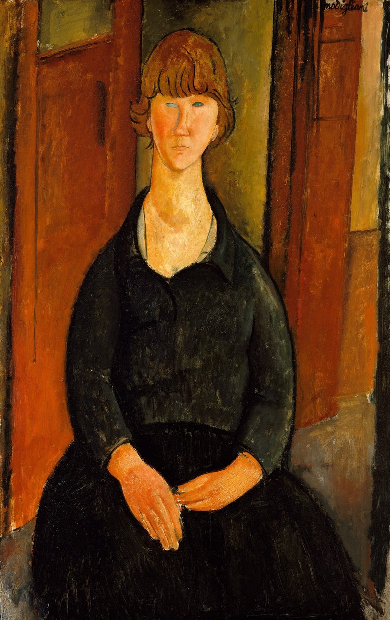 Blomsterleverandør, 1919 av Amedeo Modigliani