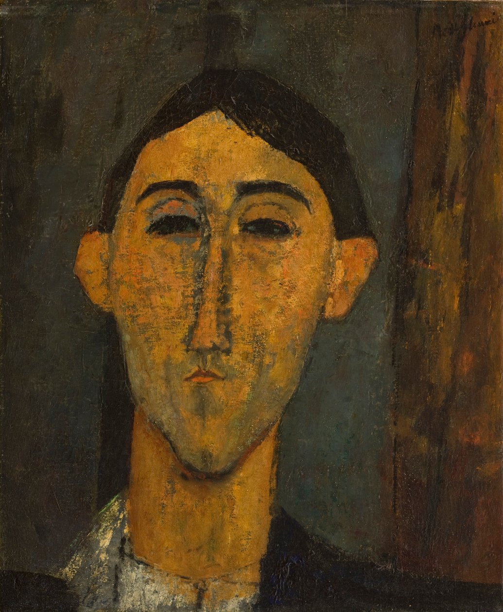 Head of a Man, ca. 1915-16 av Amedeo Modigliani