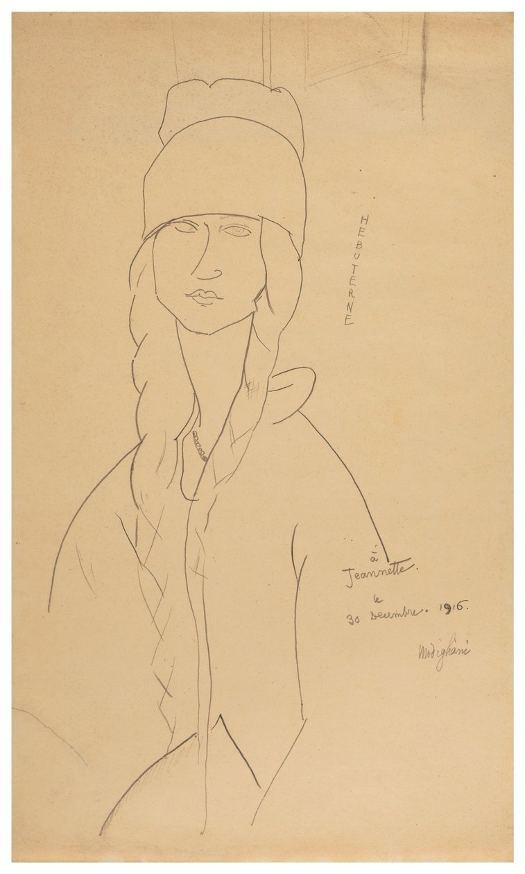Jeanne Hebuterne av Amedeo Modigliani