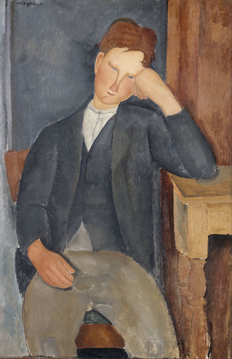 Den unge lærlingen av Amedeo Modigliani