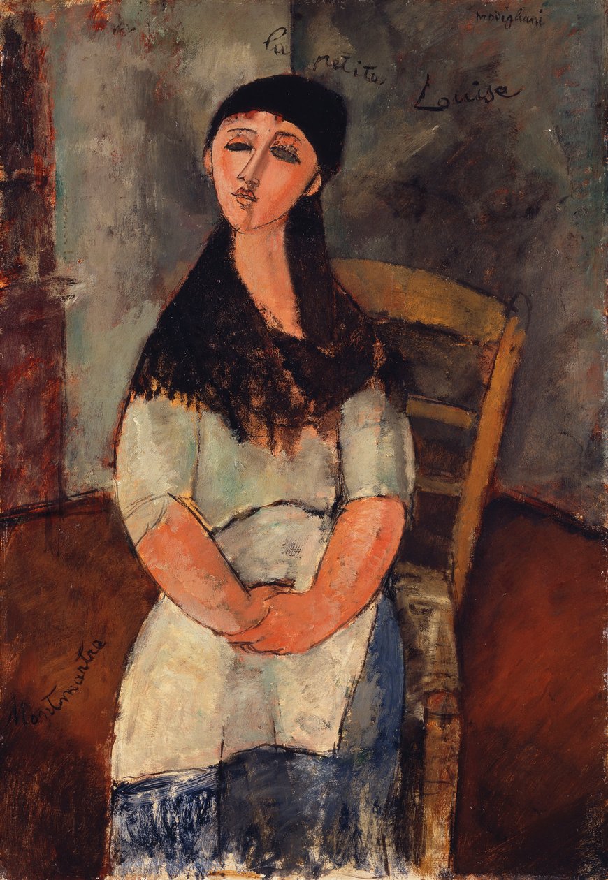 Lille Louise, 1915 av Amedeo Modigliani