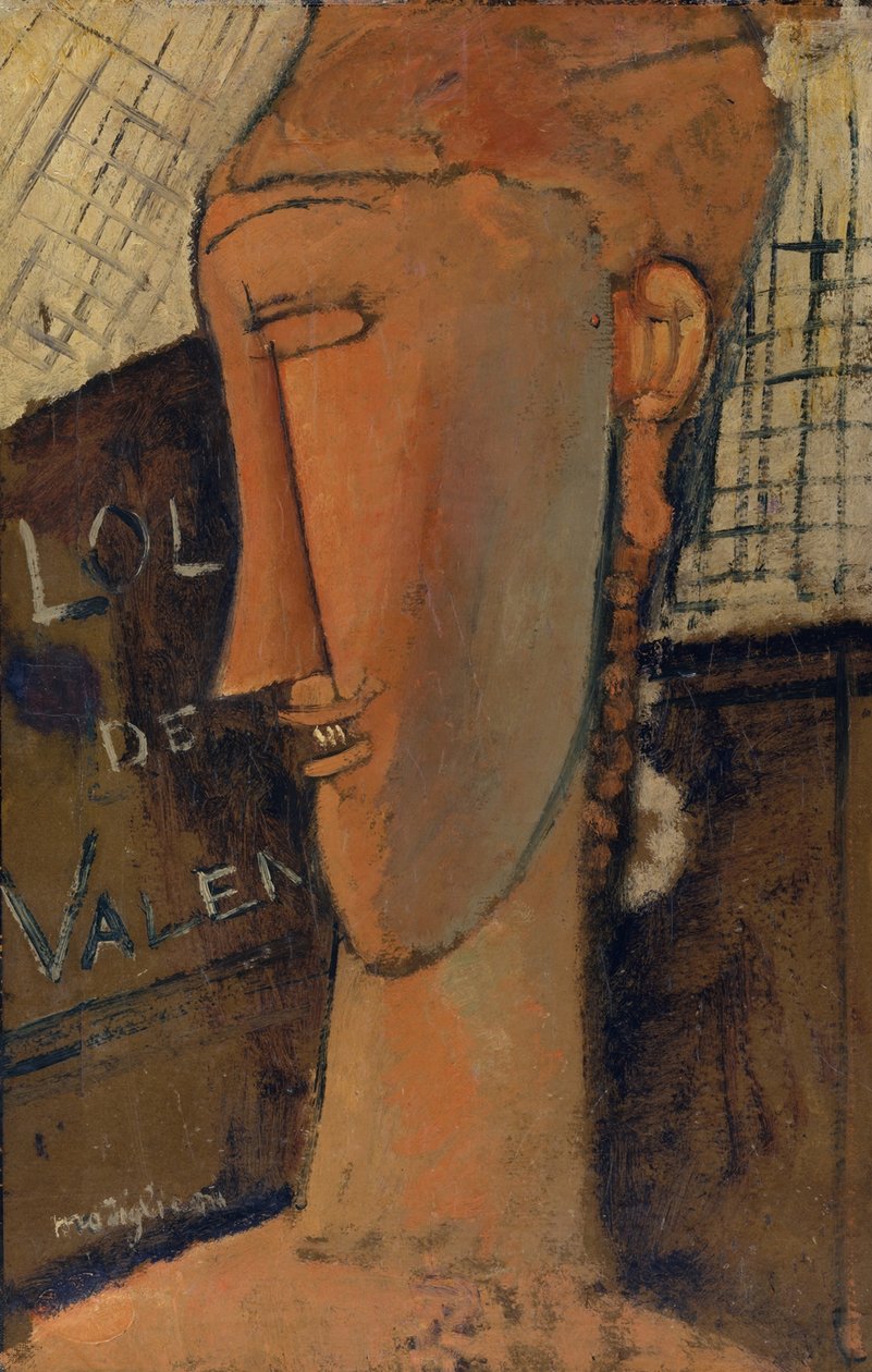 Lola av Valencia, 1915 av Amedeo Modigliani
