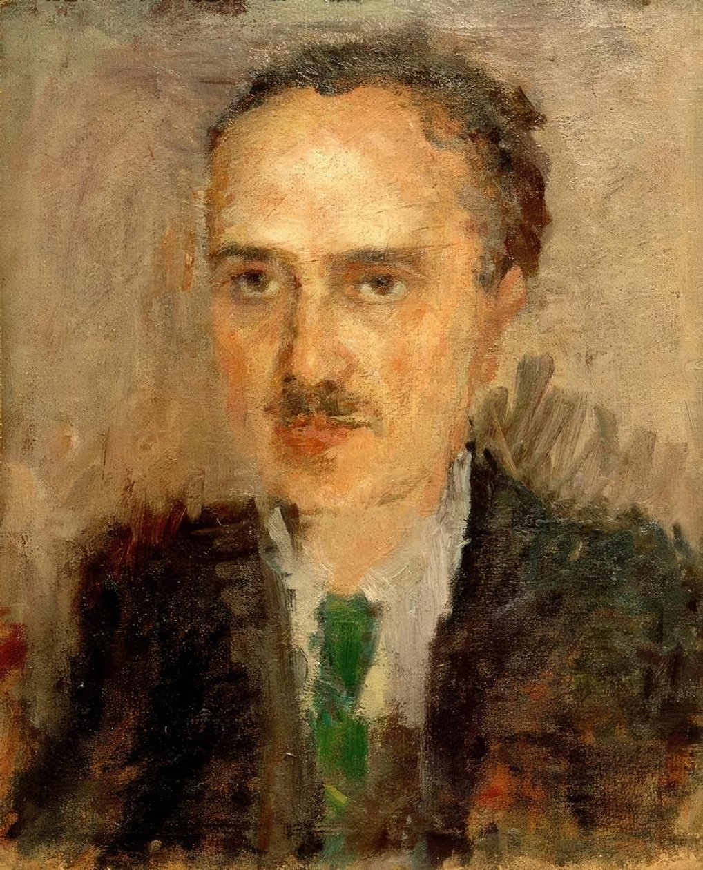 Mann med bart av Amedeo Modigliani