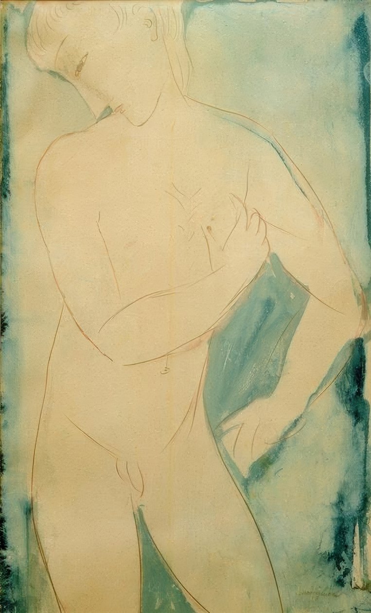 Naken gutt av Amedeo Modigliani