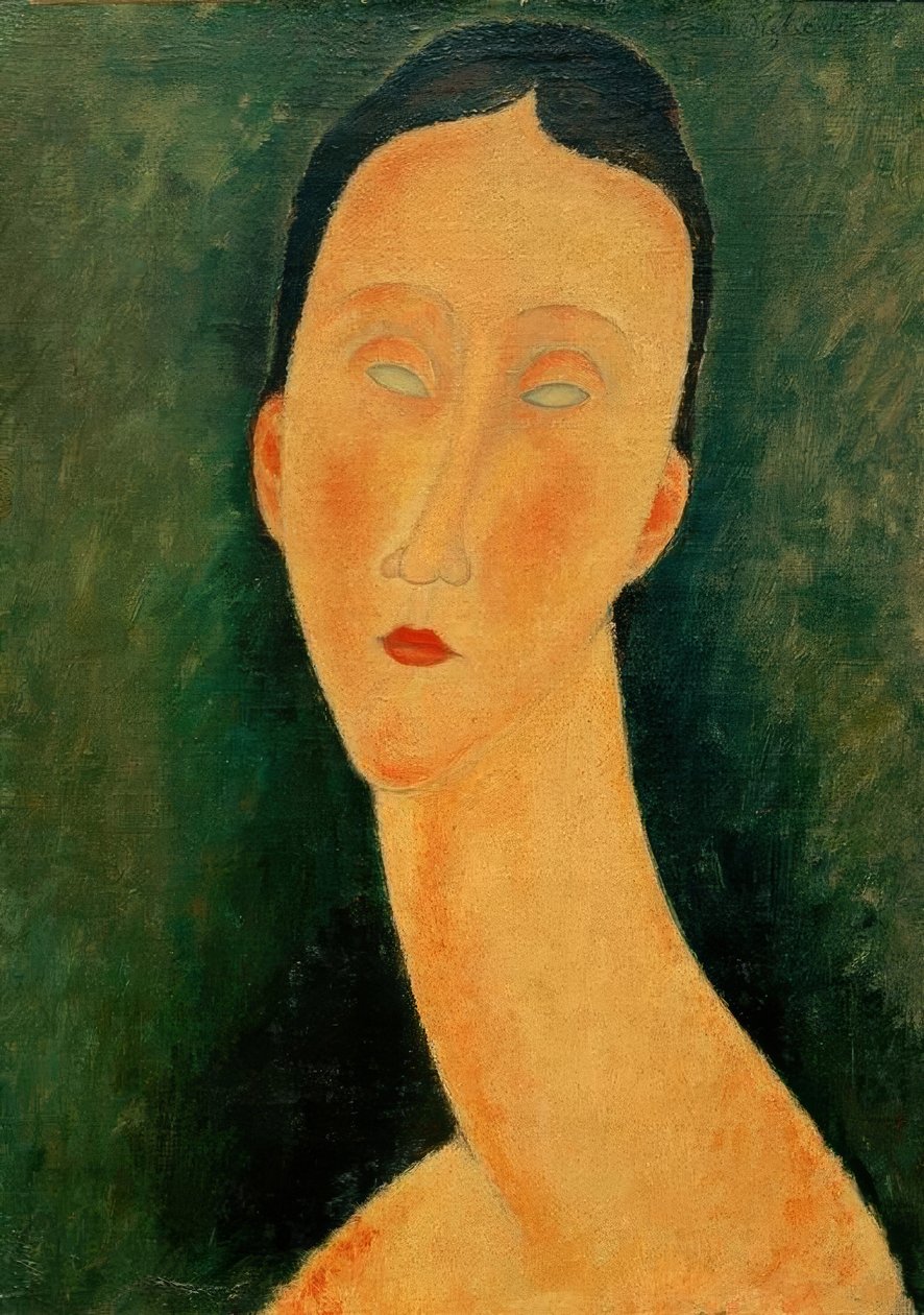 Portrett av en kvinne (Lunia) av Amedeo Modigliani