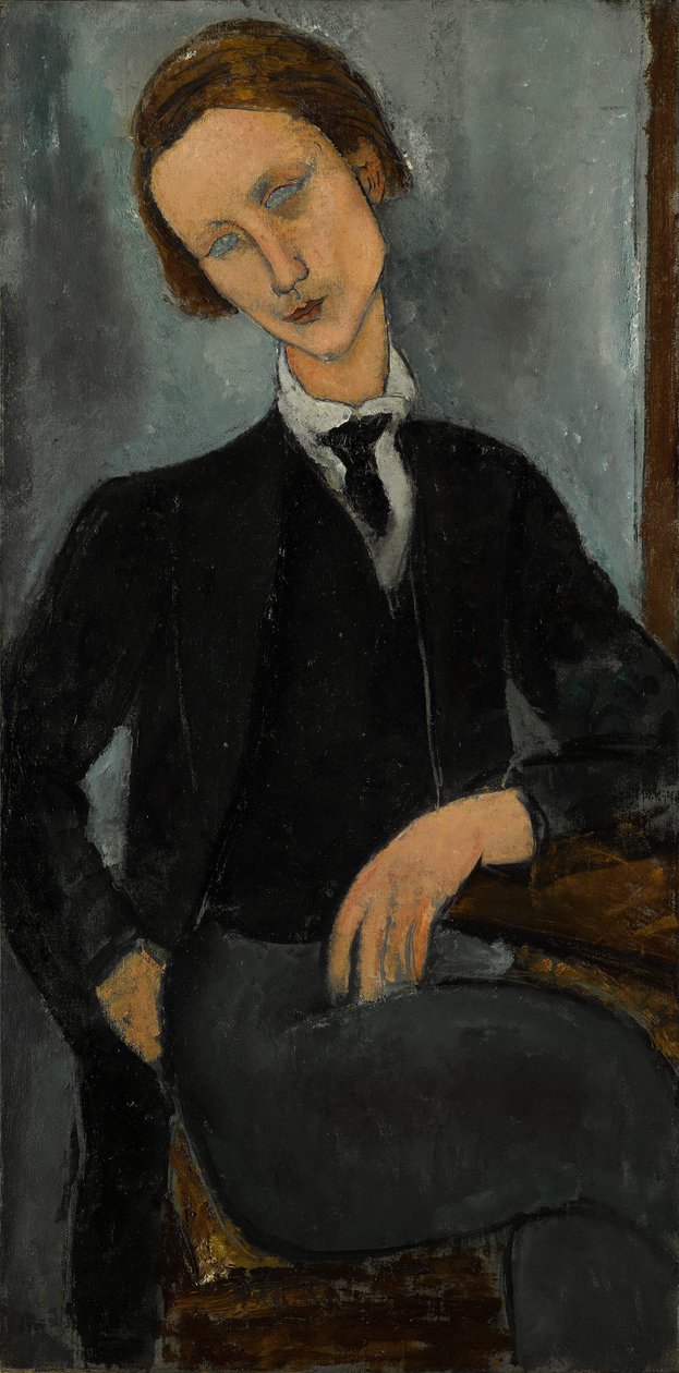 Portrett av Baranowski, 1918. av Amedeo Modigliani