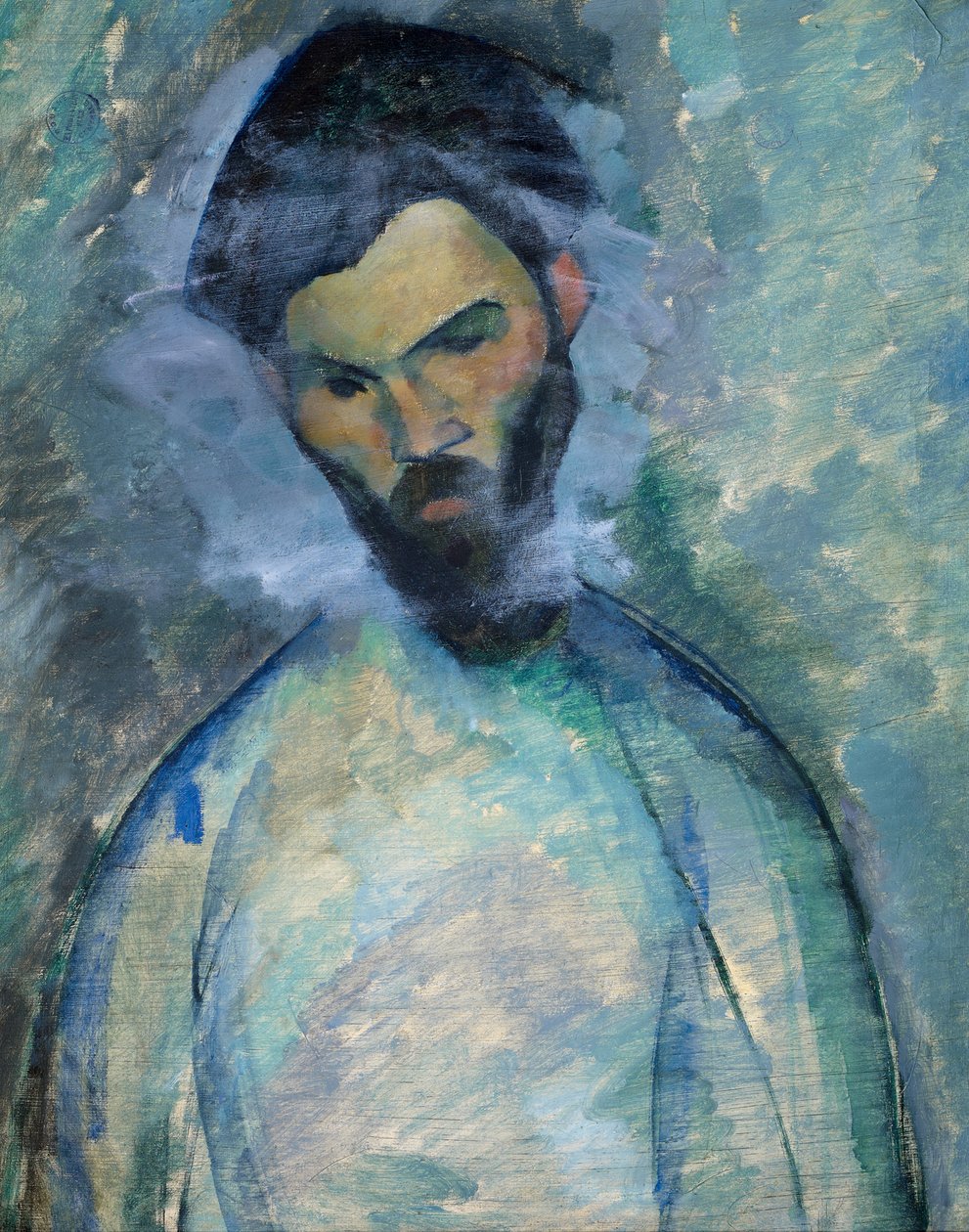 Portrett av Constantin Brancusi av Amedeo Modigliani