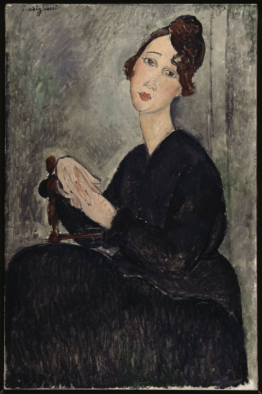 Portrett av Dèdie, 1918 av Amedeo Modigliani