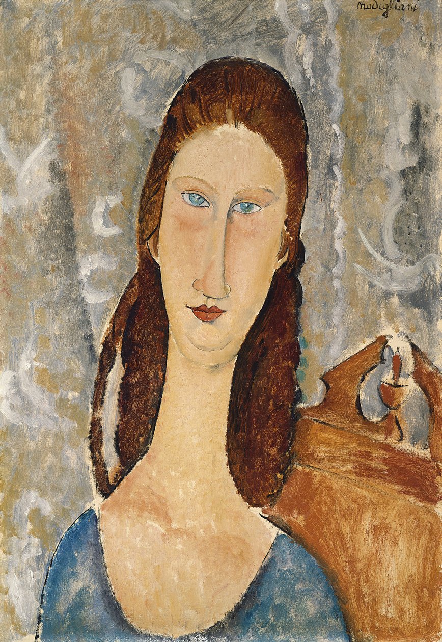 Portrett av Jeanne Hebuterne av Amedeo Modigliani