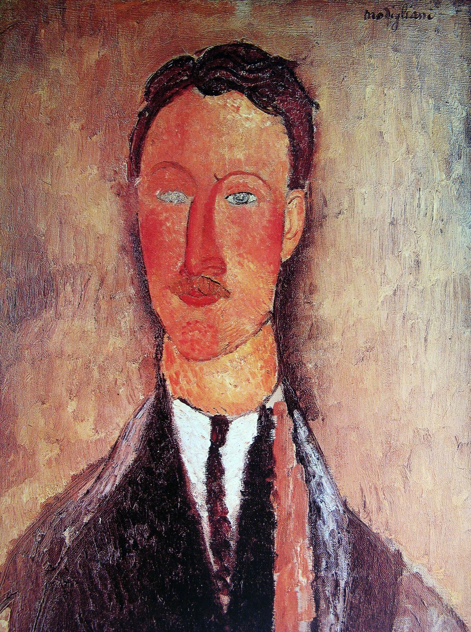 Portrett av Léopold Survage 1879-1968, 1918 av Amedeo Modigliani