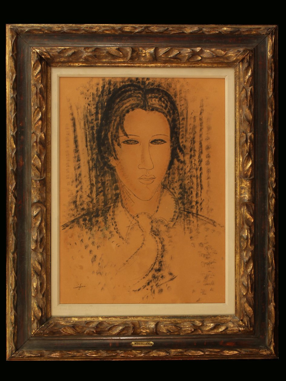 Portrett av Soutine av Amedeo Modigliani
