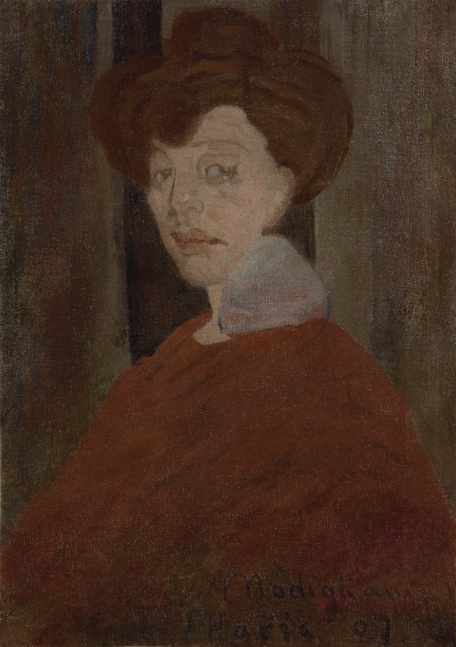 Portrett av en kvinne, 1907 av Amedeo Modigliani