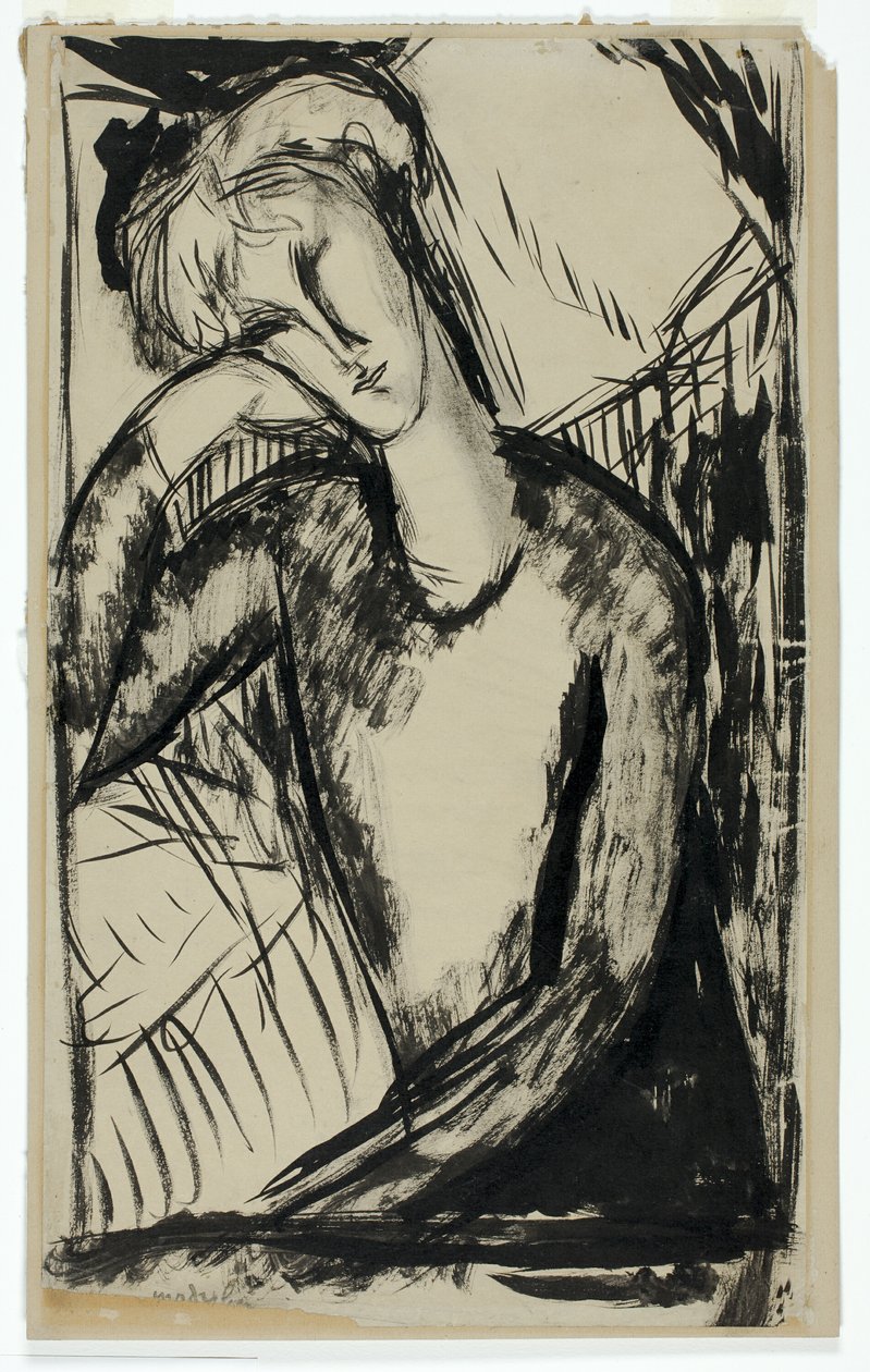 Portrett av en ung kvinne av Amedeo Modigliani