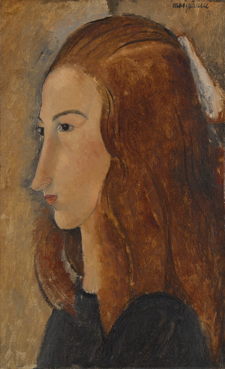 Portrett av en ung kvinne av Amedeo Modigliani