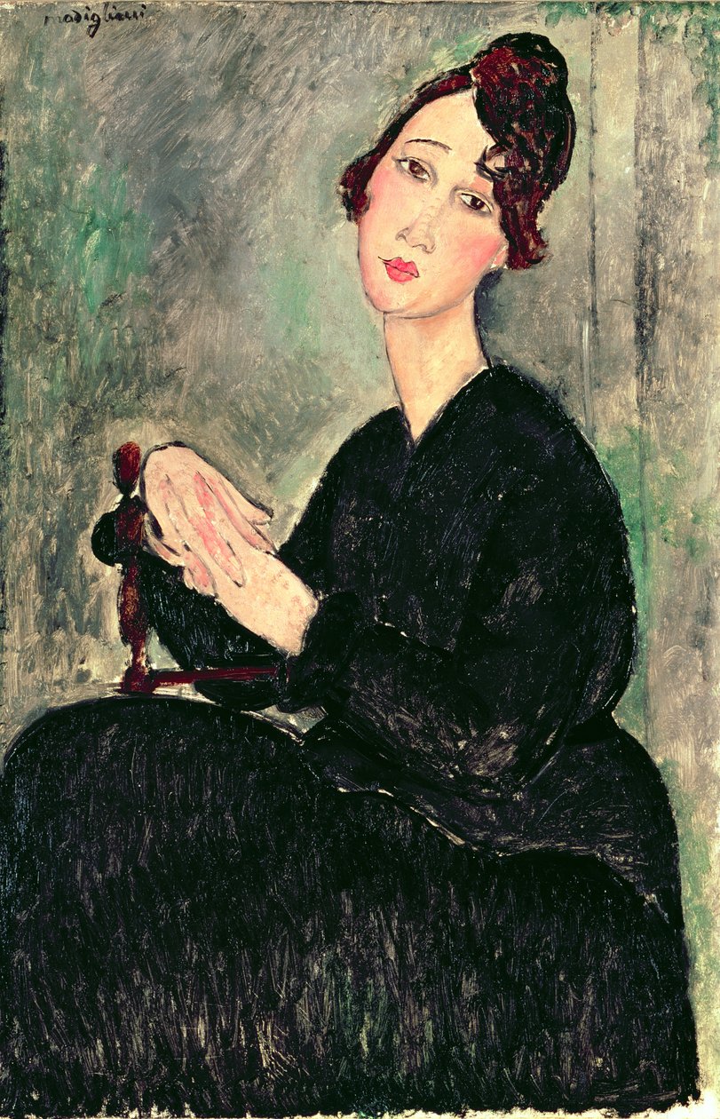 Portrett av en ung kvinne av Amedeo Modigliani