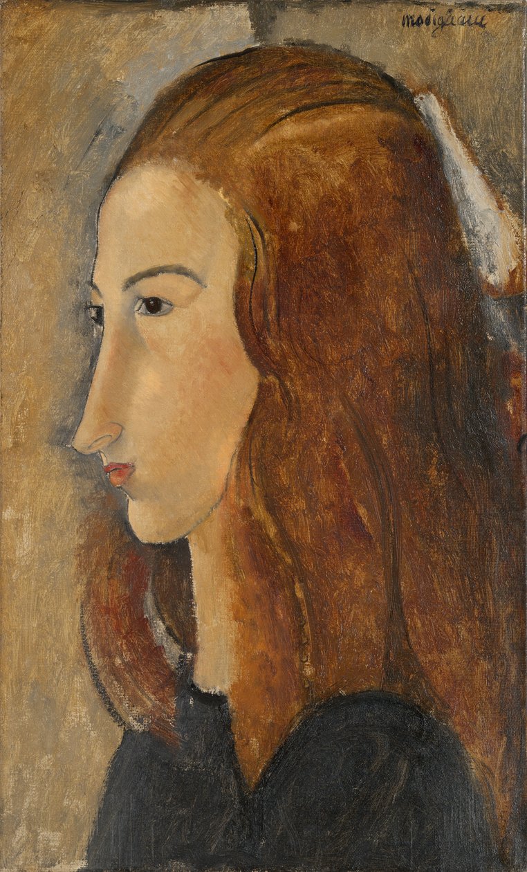 Portrett av en ung kvinne, 1918 av Amedeo Modigliani